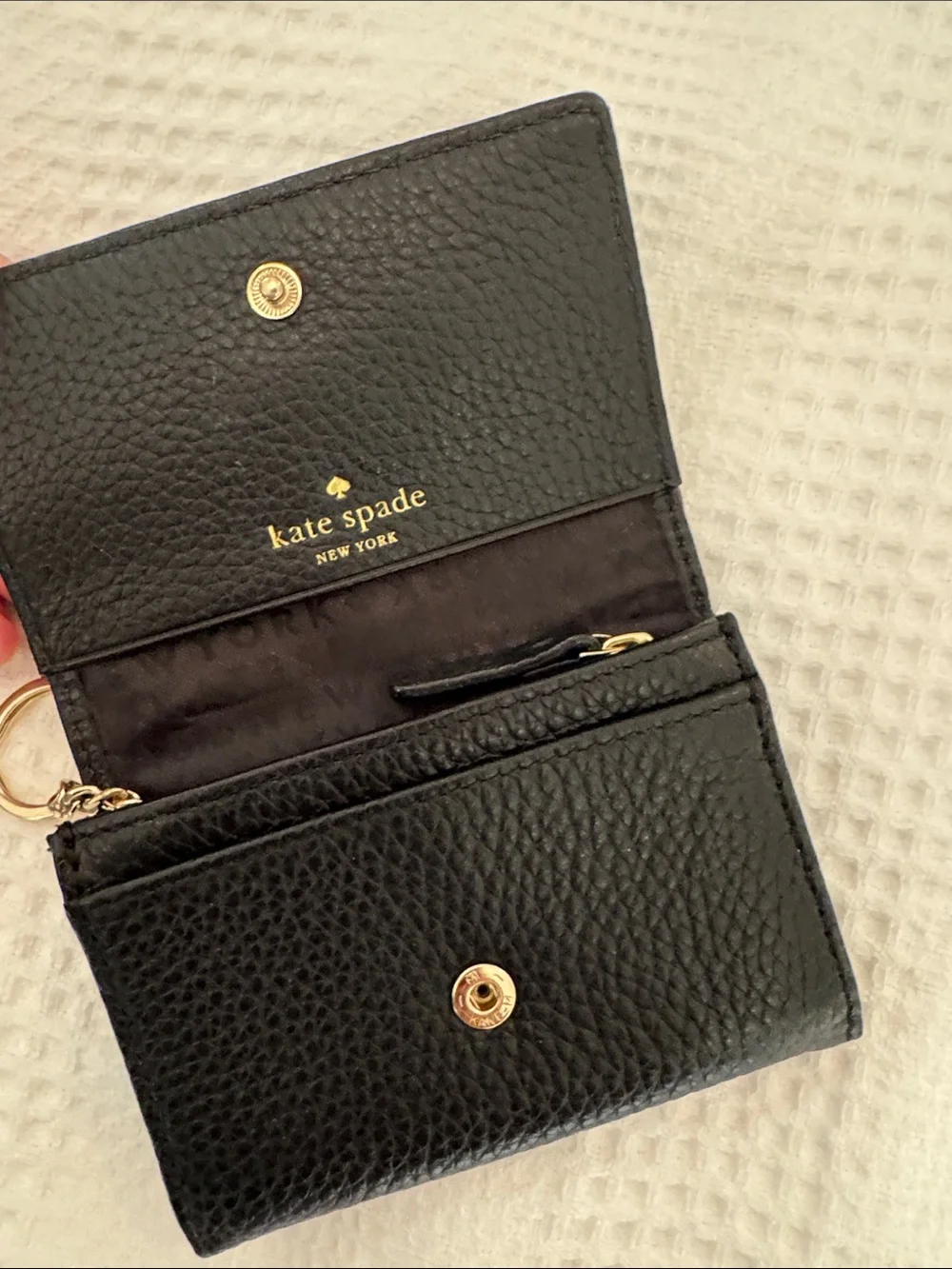 kate spade compact leather